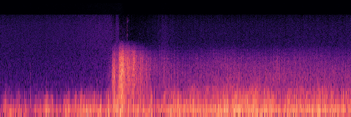 Spectrogram: Rock Slide